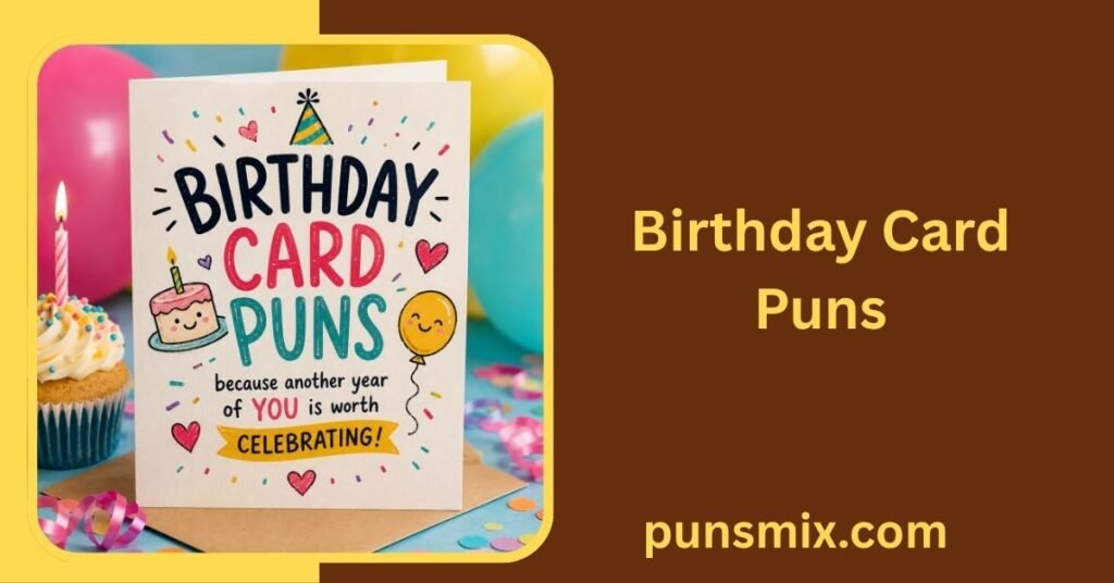Birthday Card Puns