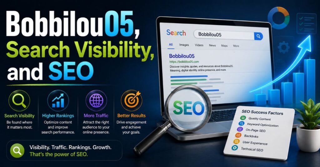 Bobbilou05, Search Visibility, and SEO