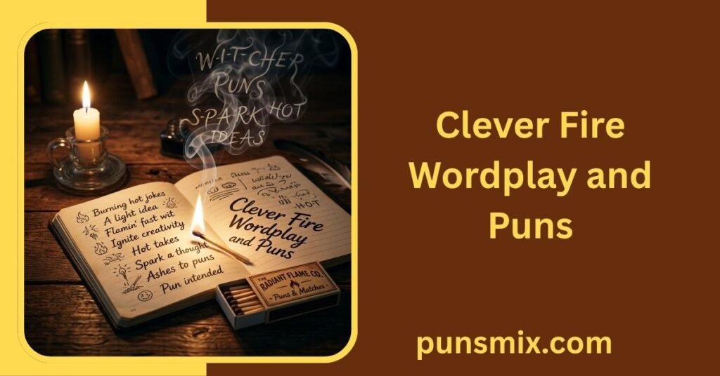 Clever Fire Wordplay and Puns