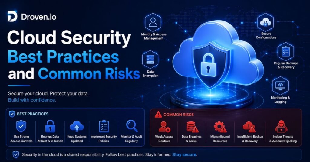 Droven.io Cloud Computing Guide 2026: Features, Benefits, Setup & Alternatives 3 Cloud Security Best Practices and Common Risks
