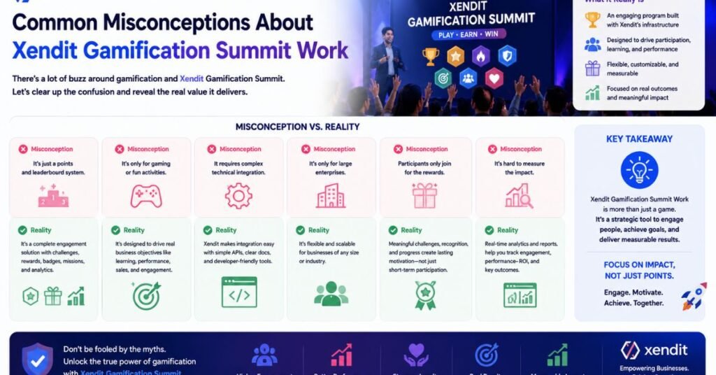 Xendit Gamification Summit Work: What It Actually Is and How It Works 4 Common Misconceptions About Xendit GamificationSummit Work