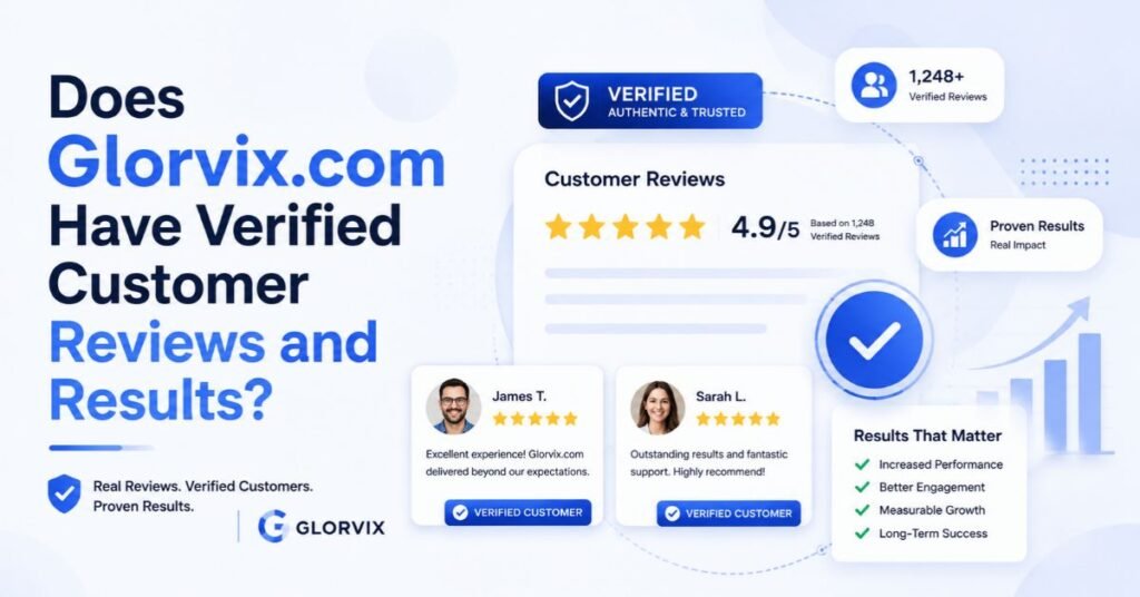 Does Glorvix.com Have Verified Customer Reviews and Results?