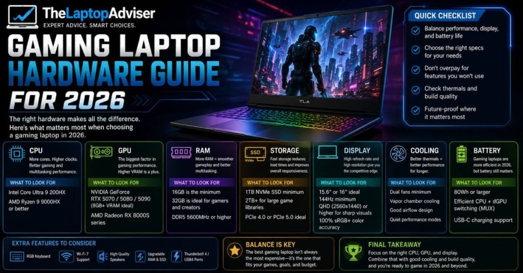 TheLaptopAdviser Expert Gaming Reviews 2026: Are They Accurate and Trustworthy? 3 Gaming Laptop Hardware Guide for 2026