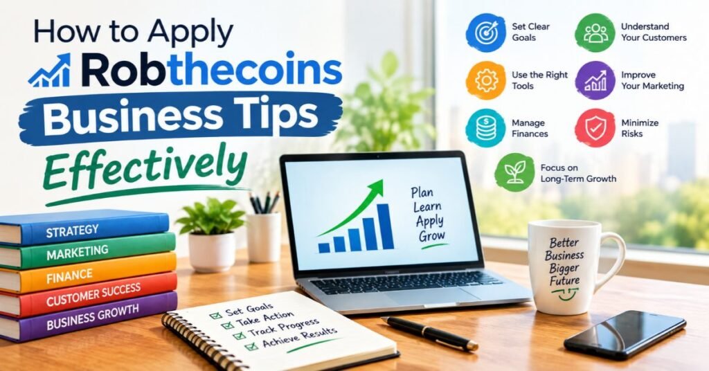 How to Apply Robthecoins Business Tips Effectively