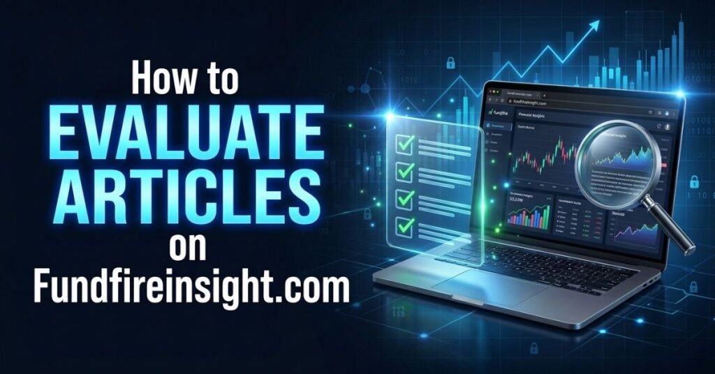 Fundfireinsight.com Review: What Is It and Is It Safe? 3 How to Evaluate Articles on Fundfireinsight.com