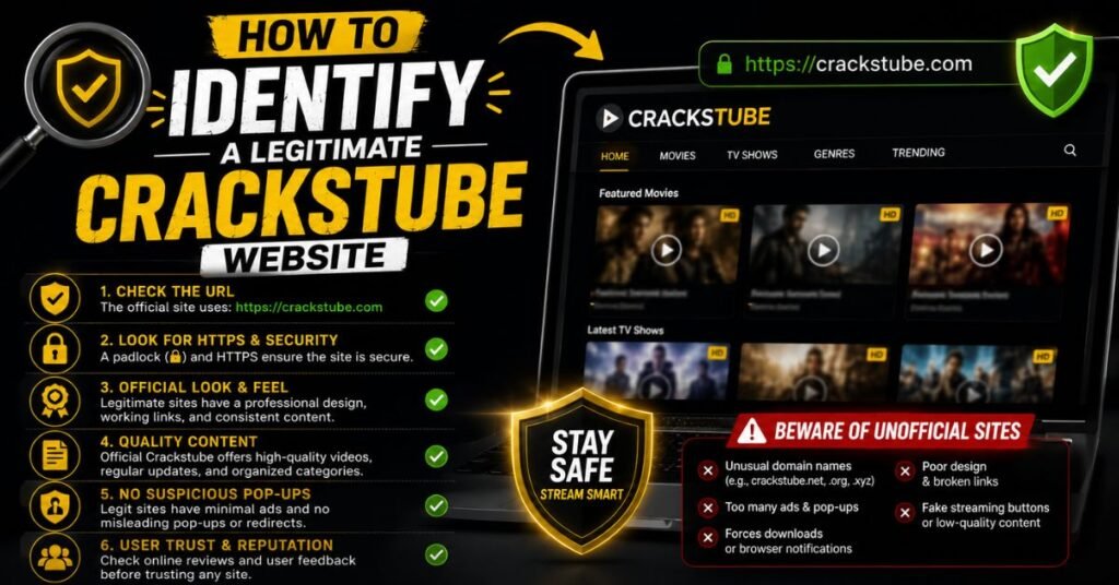 How to Identify a Legitimate Crackstube Website