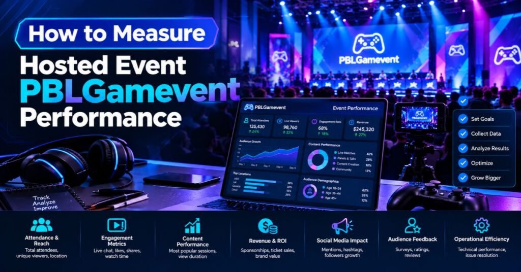 Hosted Event PBLGamevent: How Gaming Events Are Organized in 2026 4 How to Measure Hosted Event PBLGamevent Performance