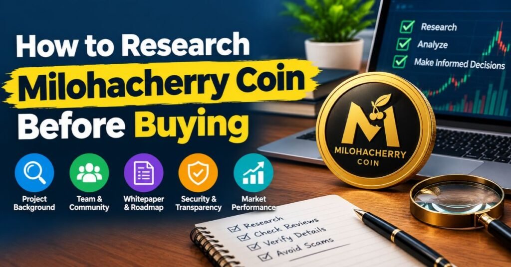 Milohacherry Coin (MLC) Explained: Features, Rewards, Risks, and Legitimacy 3 How to Research Milohacherry Coin Before Buying