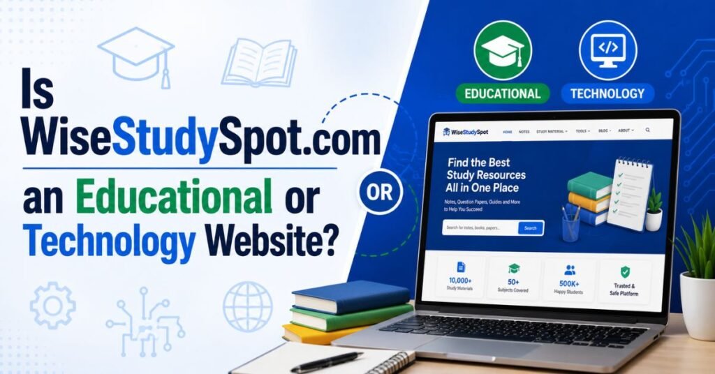 Is WiseStudySpot.com an Educational or Technology Website?