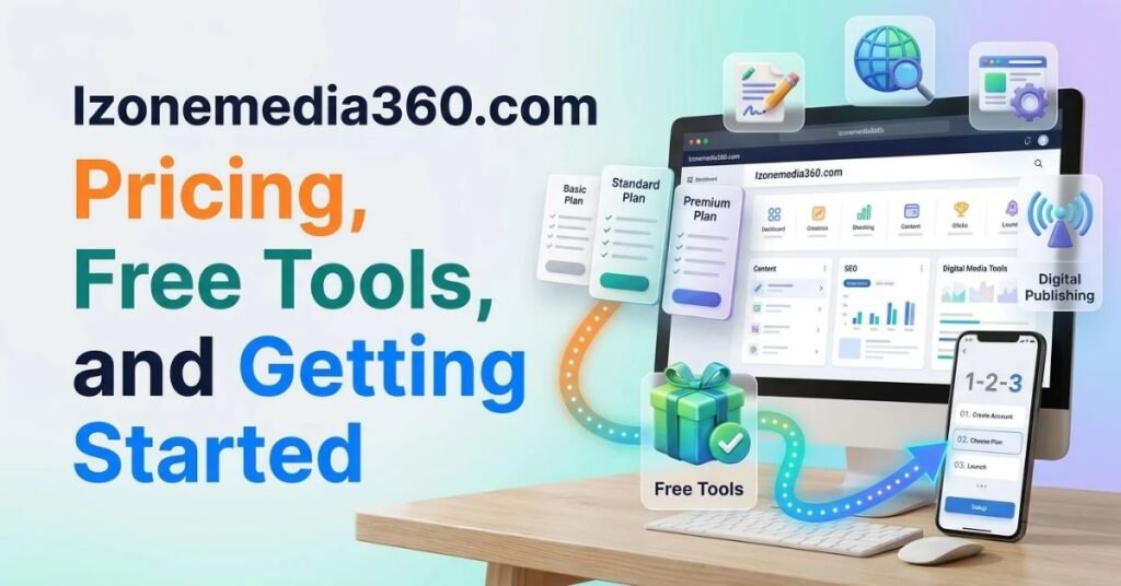 Izonemedia360.com Review: Features, SEO, Business Promotion & Legitimacy 3 Izonemedia360.com Pricing, Free Tools, and Getting Started