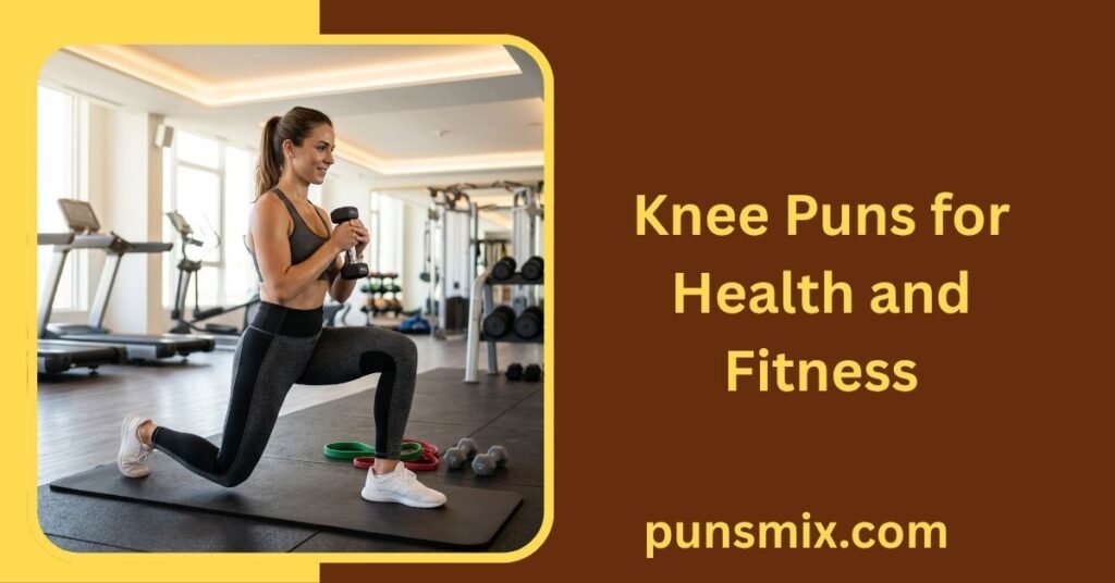 Knee Puns for Health and Fitness