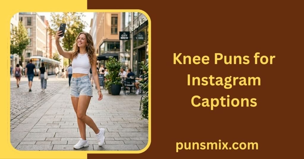 Knee Puns for Instagram Captions