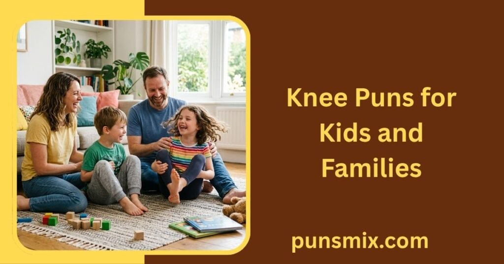 Knee Puns for Kids and Families