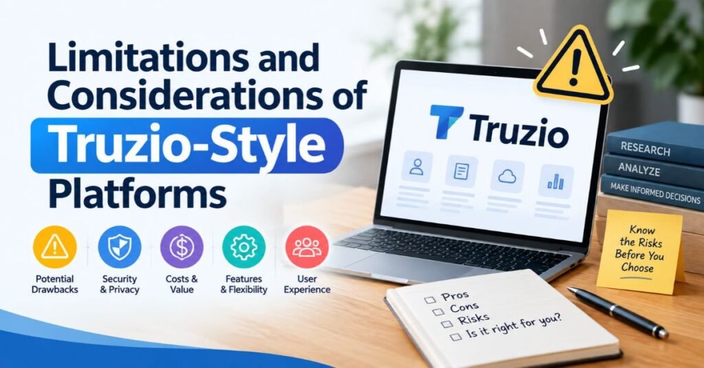 Limitations and Considerations of Truzio-Style Platforms