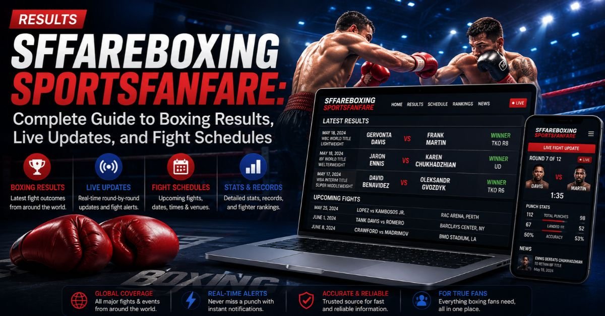 Results SFFareBoxing SportsFanFare