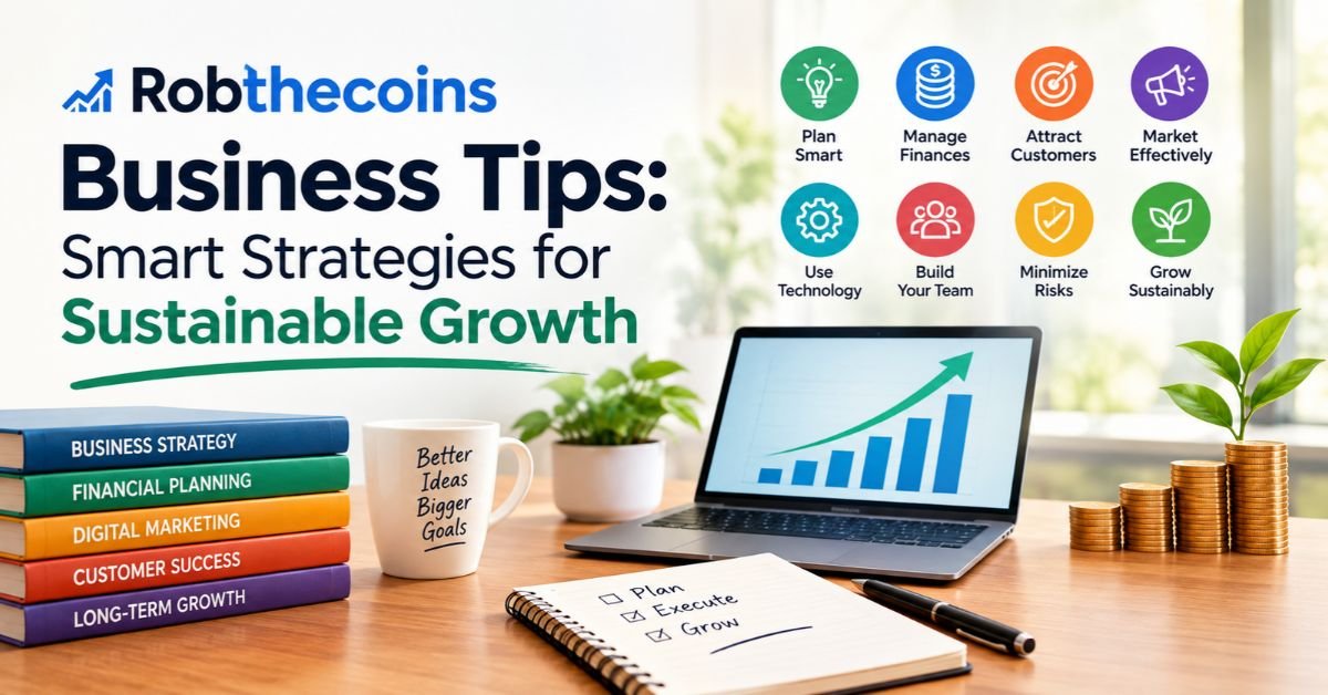 Robthecoins Business Tips