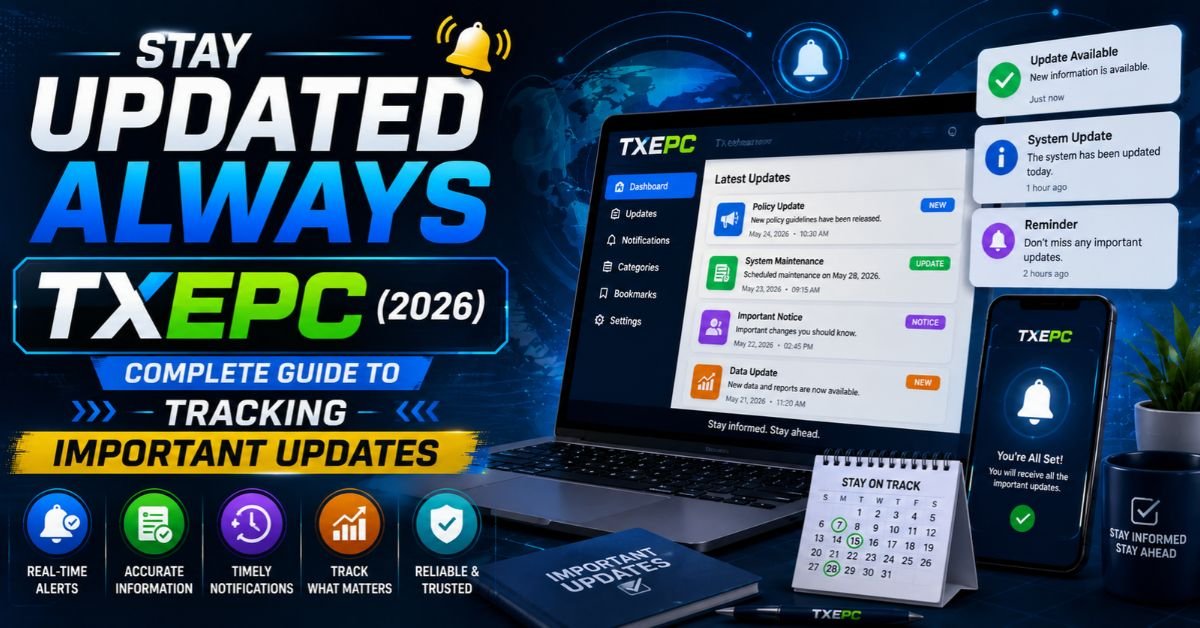Stay Updated Always TXEPC (2026)