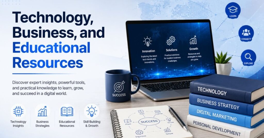 GoralBlue com Review 2026: Website Overview, Safety, and Credibility 4 Technology, Business, and Educational Resources