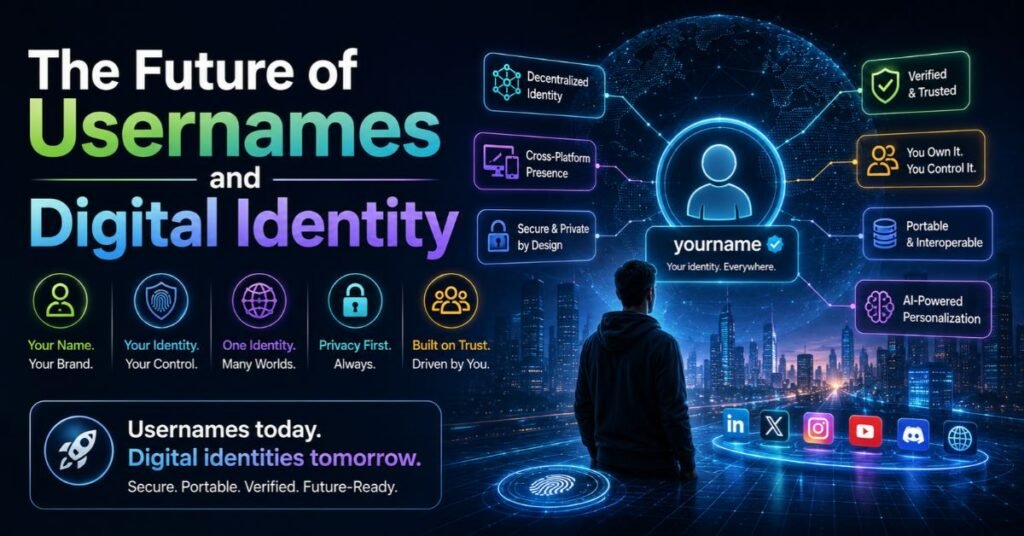 The Future of Usernames and Digital Identity