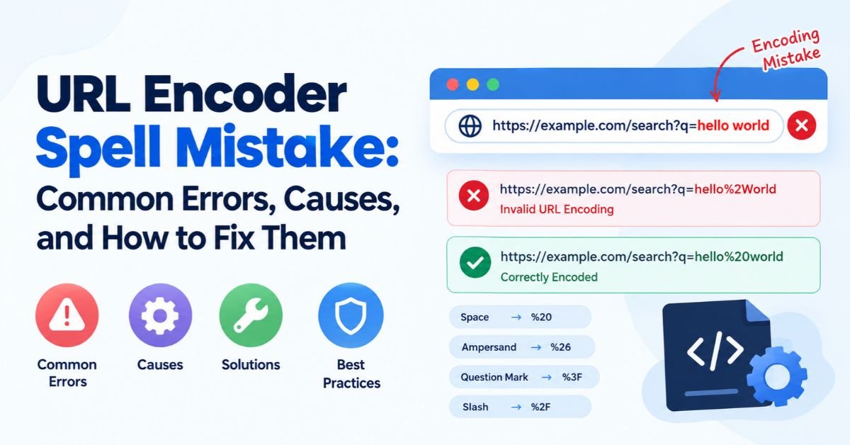 URL Encoder Spell Mistake