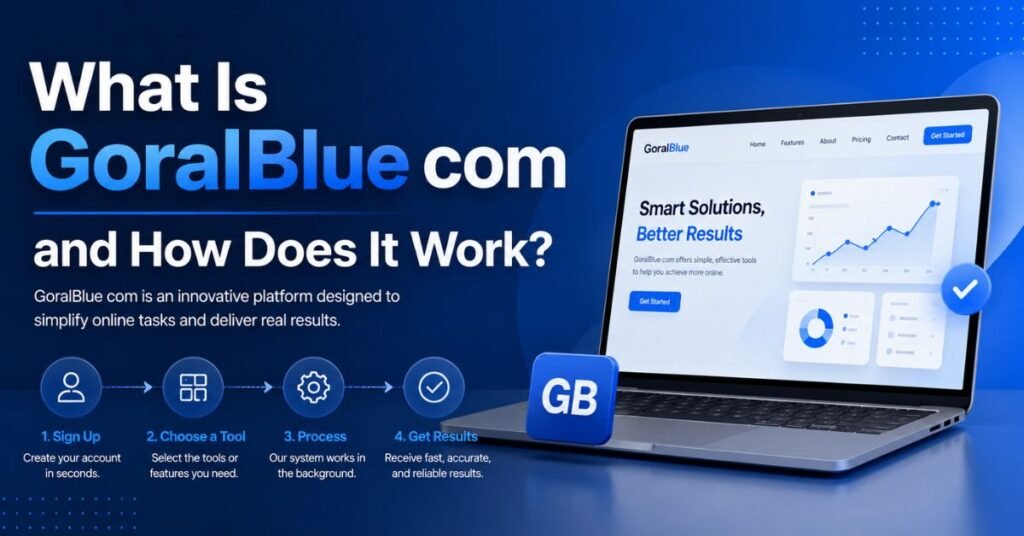 GoralBlue com Review 2026: Website Overview, Safety, and Credibility 2 What Is GoralBlue com and How Does It Work?