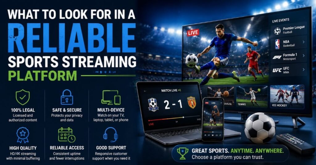 Methatreams: What It Is, Safety Risks, Legality, and Legal Sports Streaming Alternatives 3 What to Look for in a Reliable Sports Streaming Platform