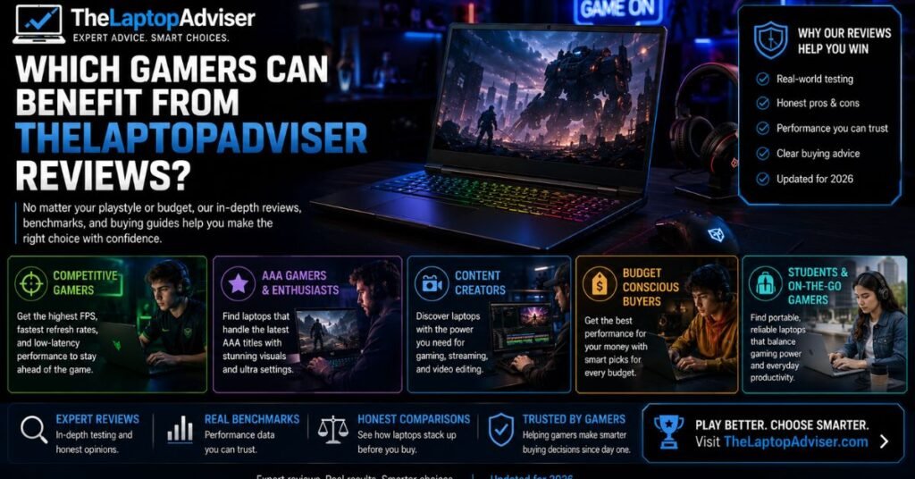 TheLaptopAdviser Expert Gaming Reviews 2026: Are They Accurate and Trustworthy? 4 Which Gamers Can Benefit From TheLaptopAdviser Reviews?