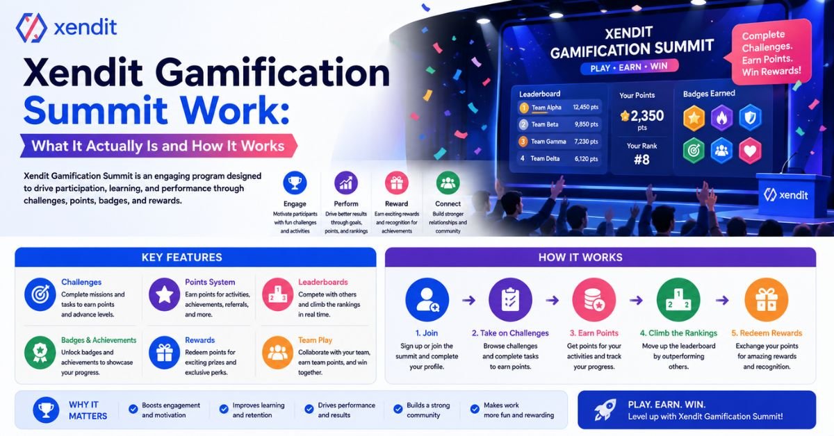Xendit Gamification Summit Work